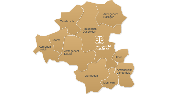 Landgerichtsbezirk Düsseldorf Landgerichtsbezirk Düsseldorf